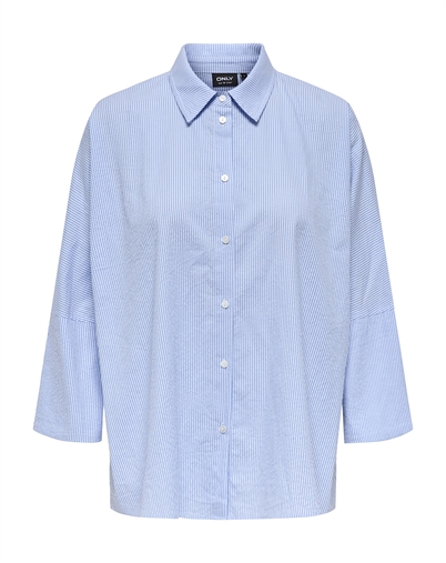 Only - ONLAugusta Skjorte - Blue Stripe